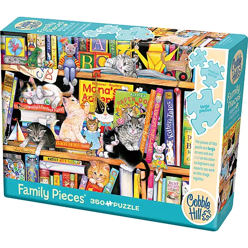 Cobble Hill Puzzle Amy Rosenberg Storytime Kittens (350Teile)