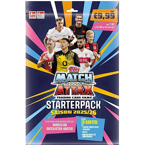 Topps Match Attax Bundesliga 2025/26 Starterpack