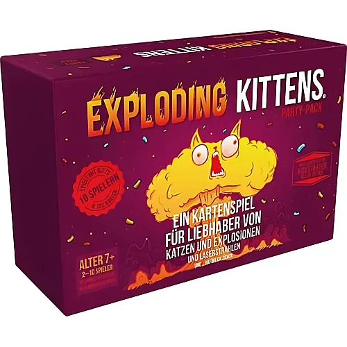 Asmodee Spiele Exploding Kittens Party-Pack