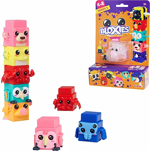 Simba Bloxies Spielfiguren Serie 2, 4 St.
