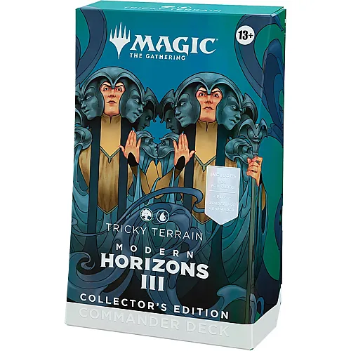 Magic The Gathering Modern Horizons 3 Commander Deck - Tricky Terrain - Englisch