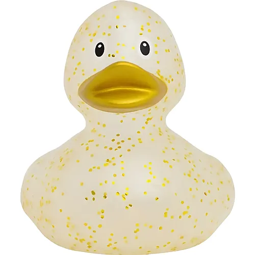 Lilalu Badeente Konfetti Gold