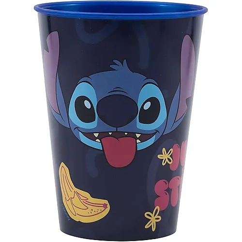 Stor Lilo & Stitch Plastikbecher - 260 ml