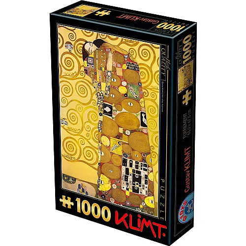 DToys Puzzle Gustav Klimt Die Umarmung - 1000 Teile