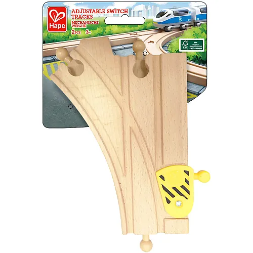 Mechanische Y-Eisenbahnschienen 2Teile