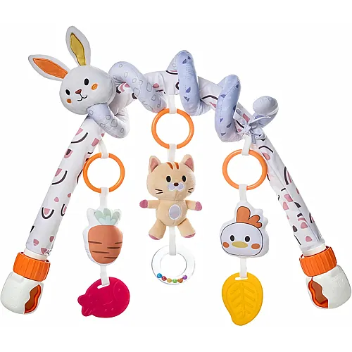 Tumama Kids Kinderwagen Spielbogen Spielzeug Activity Spirale Spielzeug 0-12 Monate f�r Babybett and Babyschale