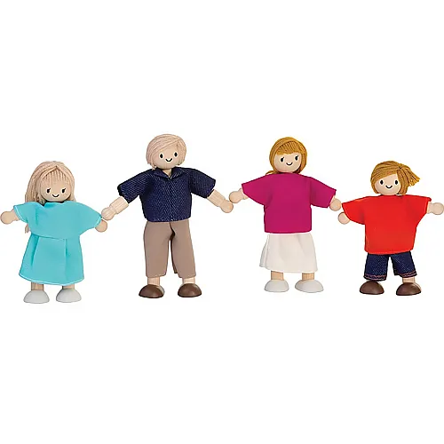 PlanToys Puppen Familie Klassisch