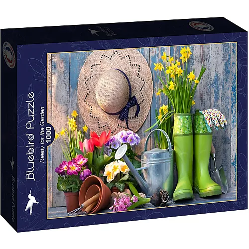Bluebird Puzzle Ready for the Garden - 1000 Teile