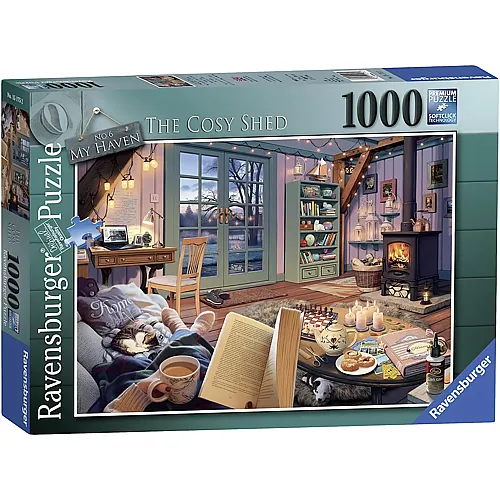 Ravensburger Puzzle The Cosy Shed - 1000 Teile
