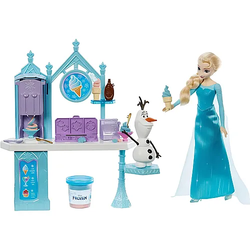 Mattel Disney Frozen Elsa & Olaf Icecream Spielset