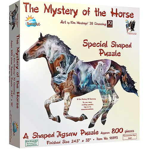 The Mystery of the Horse - 800 Teile