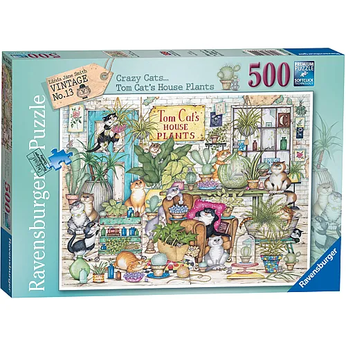 Ravensburger Puzzle Toms Katzenhaus - 500 Teile