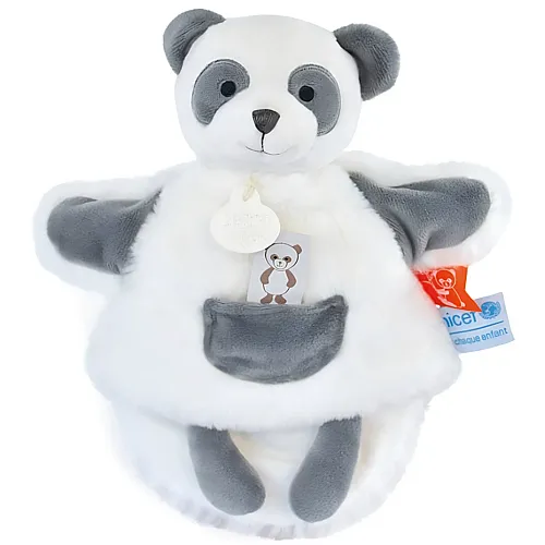 Doudou et Compagnie Unicef Handpuppe Panda - 25 cm