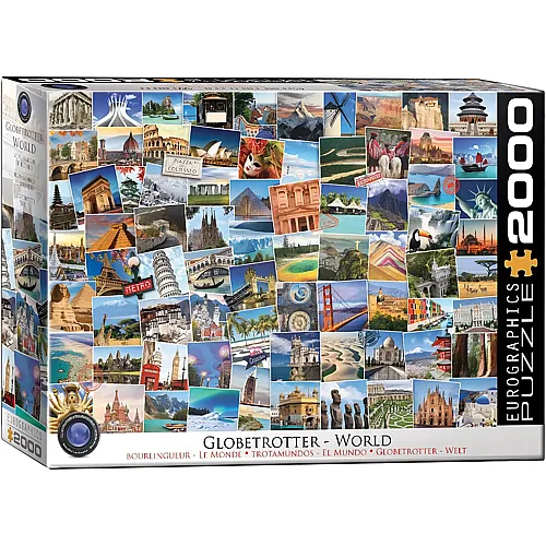 Eurographics Globetrotter - World (2000Teile)