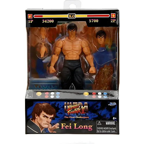 Street Fighter II Fei-Long 6 Figure