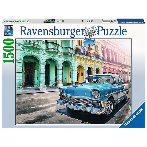 Ravensburger Puzzle Cuba Cars (1500Teile)