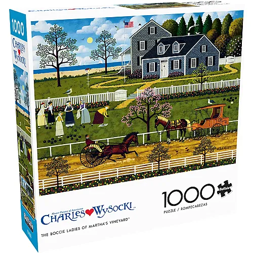 Charles Wysocki - The Boccie Ladies of Marthas Vineyard - 1000 Teile