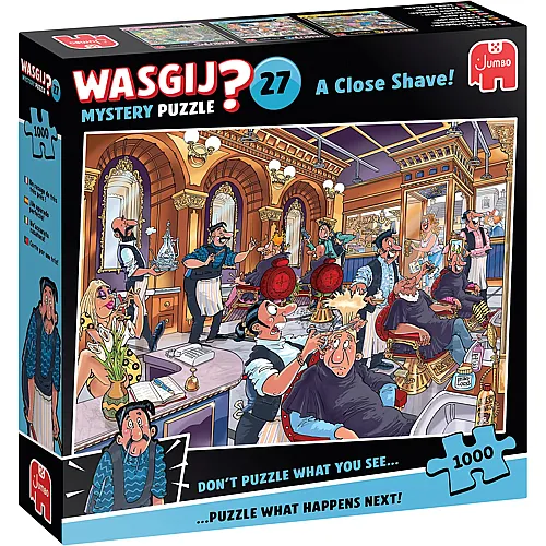 WASGIJ Mystery A Close Shave 1000Teile