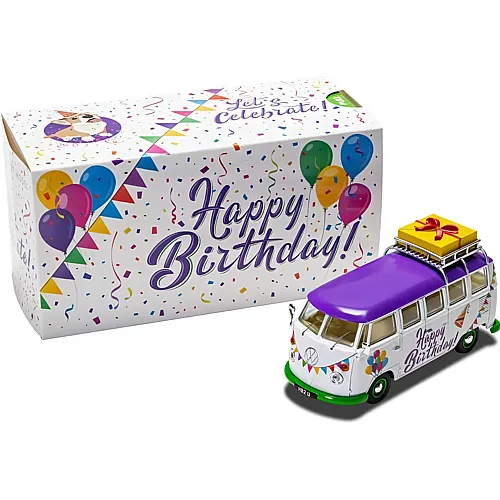 Corgi Volkswagen Campervan Happy Birthday