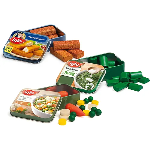 Erzi Tiefk�hlsortiment von Iglo aus Holz