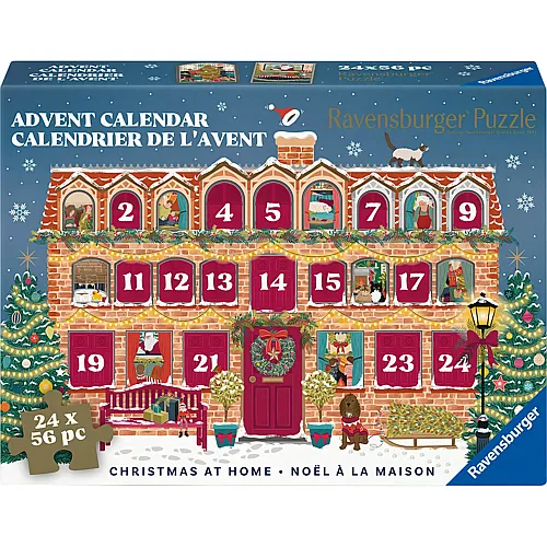 Adventskalender Christmas at Home 24x56