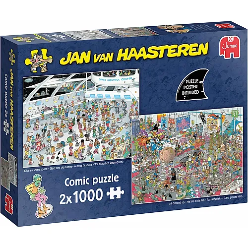 2in1 Gib uns Raum & Genau wie im Film 1000Teile