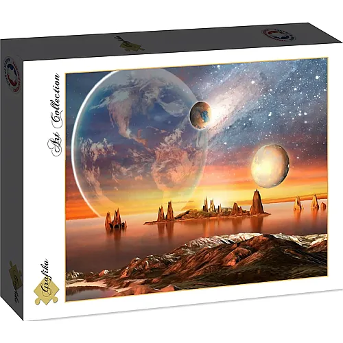 Grafika Puzzle Art Collection Anderswo - 2000 Teile
