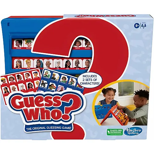 Hasbro Gaming Hasbro Brettspiel Guess Who - Klassisches Familienspiel f�r Kinder (EN)