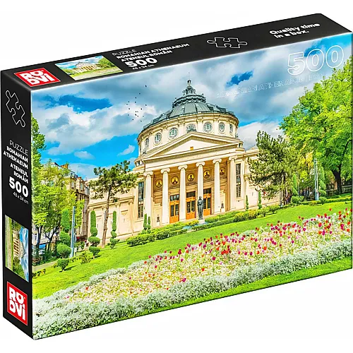 Roovi Puzzle 500 Teile Rum�nisches Athenaeum, Bukarest