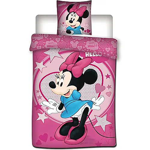 Aymax Bettbezug Minnie Mouse