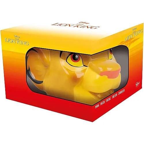 Stor K�nig der L�wen Simba 3D Tasse - 330 ml