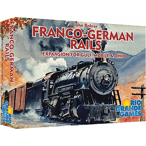 Rio Grande Games Franco-German Rails - English