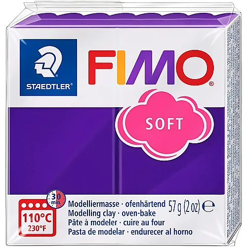 Fimo Soft Modelliermasse Pflaume - 57 g