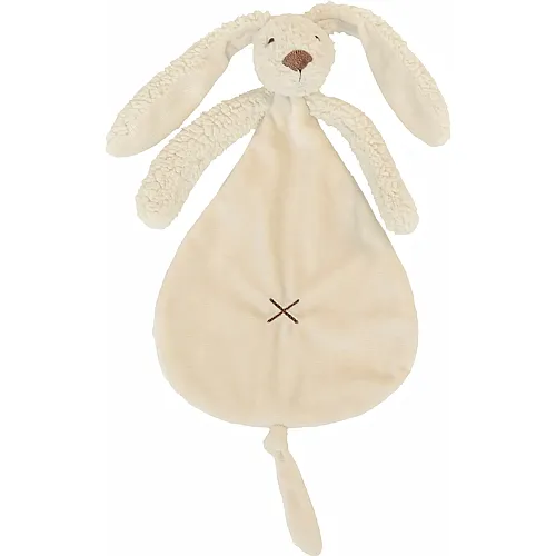 Happy Horse Schmusetuch Hase Richie Beige Recycled, 25 Cm