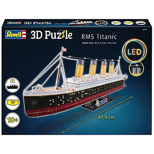 Revell Puzzle RMS Titanic LED (266Teile)