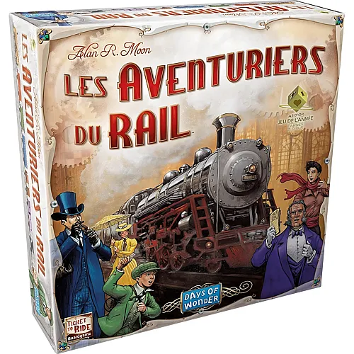 Days of Wonder Ttr Les Aventuriers DU Rail Usa (FR)