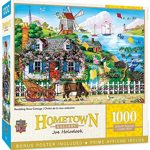 Rambling Rose Cottage 1000Teile