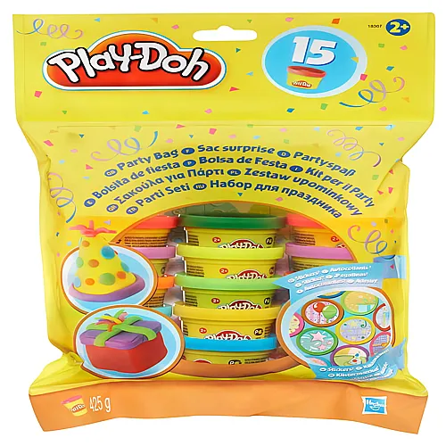 Play-Doh Classic Partyknete mit Stickern