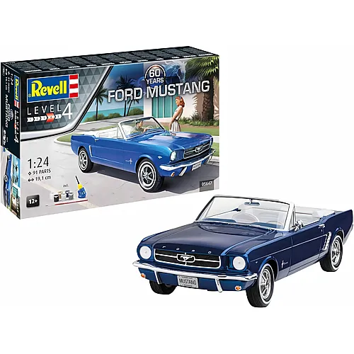 Revell Gift Set  60th Anniversary Ford Mustang