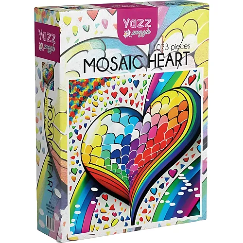 Mosaic Heart 1023Teile
