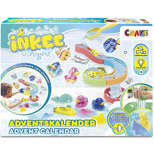 Craze Inkee Adventskalender Badespielzeug