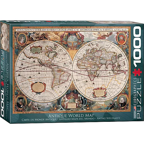 Eurographics Puzzle Antique World Map (1000Teile)