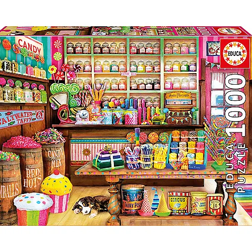 Educa Puzzle The Candy Shop (1000Teile)