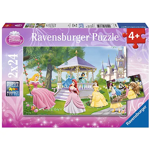 Ravensburger Puzzle Disney Princess Zauberhafte Prinzessinnen (2x24)