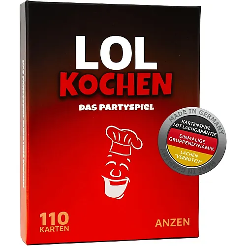 Anzen Spiele LOL KOCHEN - Lachen verboten (DE)