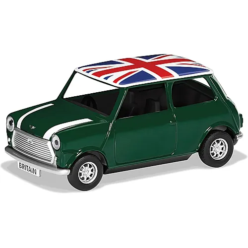 Corgi 1:36 Best of British Classic Mini Gr�n