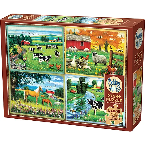 Tiere auf dem Land 275Teile