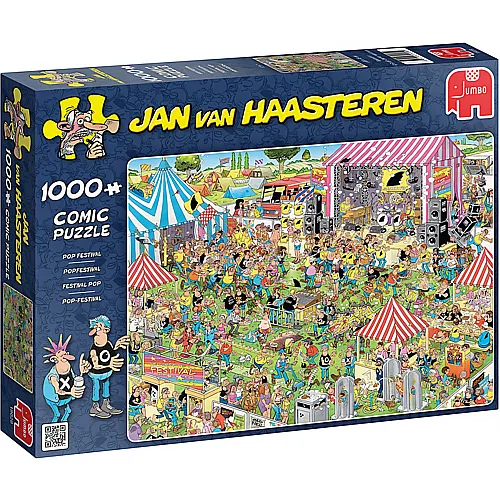 Jumbo Puzzle Jan van Haasteren Pop-Festival (1000Teile)