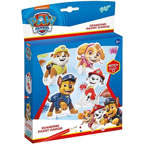 Totum Paw Patrol Diamantmalerei-Bastelset