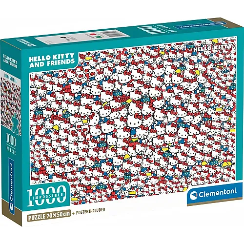 Clementoni Puzzle Hello Kitty and Friends - 1000 Teile